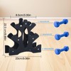 Dumbbell Rack Stand 3 Tier Weight Holder Triangular Weight Rack
