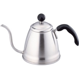 Wahei Freiz EM-8074 Stainless Steel Kettle, Induction Compatible, Drip Kettle