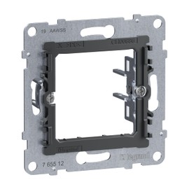 LEGRAND, SEANO 765512 Stackable Metal Support Ring with Plastic Cover, Expansion Claws and Screw Mounting, for Locking Seano MyHome Inserts