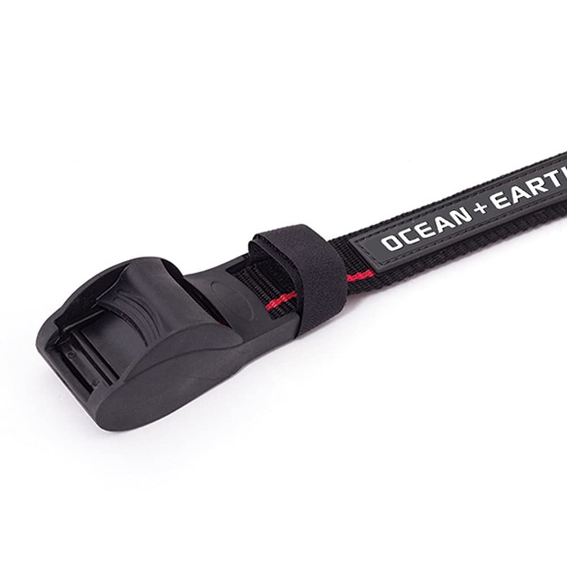 Ocean and Earth Surf Carrier Black 10.9 ft (3.05 m)