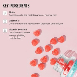 Hairburst Biotin Gummies – Hair Growth & Strength Supplement for Healthier, Thicker Hair