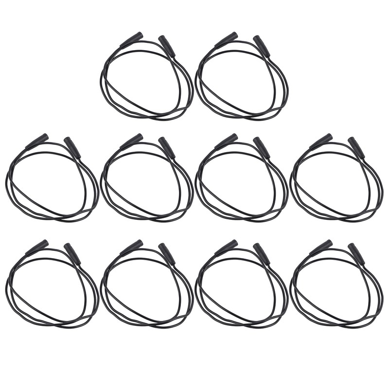 10 Sets 4mm Female to Female Banana Socket Test Lead