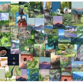 Volcano Power 63  Piece Summer Photo Album Sticker Pack Gloss Finish Quality Waterproof Vinyl