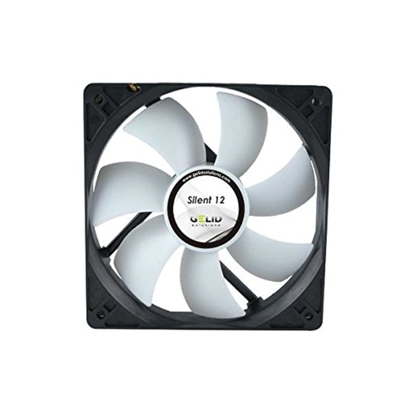 Gelid Solutions Silent 12 – 3-Pin Fan - 120mm Standard