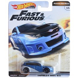 Hot Wheels Subaru Impreza WRX STI, Furious Off Road 1/5 [Blue]