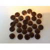 Hinge and Bracket Supplies 10Mm Hole Cover Caps 50 Pce