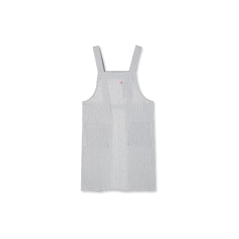 Edwin Hickory Apron, 2 Stage Adjustable Back Button, H-Shape, Both