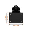 2PCS Patio Umbrella Holder, Outdoor Umbrella Base Clamp Mount Bracket