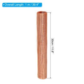 PATIKIL 12"x39" Copper Mesh Screen, 100 Mesh 99.9% Pure Copper Mesh Woven Wire Mesh Screen Dense Filter Mesh for Gardening Crack Hole Filler