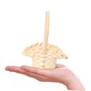 Mobestech 5pcs Woven Flower and Fruit Baskets Sundry Storage Baskets