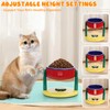 Elevated Cat Bowls Dog Bowls with 19X12 Large Waterproof Pet