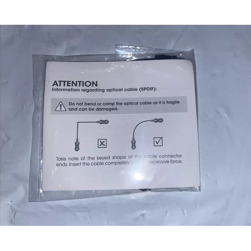 Vizio Sound Bar 1018-0000590 Digital Optical Cable Same As Pictures