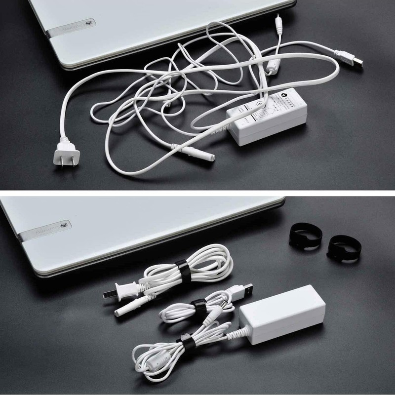 Cable Ties Adjustable Cable Ties Organizer Multipurpose Hook Loop Cable