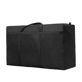 Janety Large storage bag, thickened wear-resistant 600D Oxford cloth, travel bag, large, storage bag, XXL, suitable for storing bedding, toys, clothes (1 piece, 300 L)