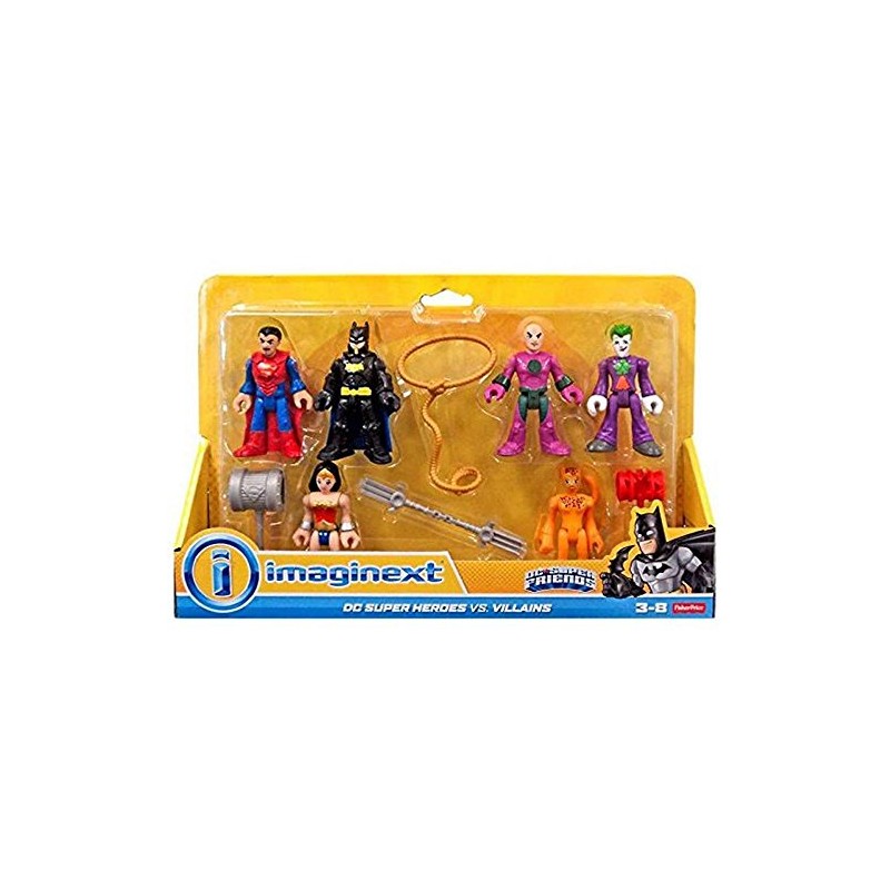 Fisher-Price Imaginext DC Super Heroes vs. Villains Exclusive 6-Pack