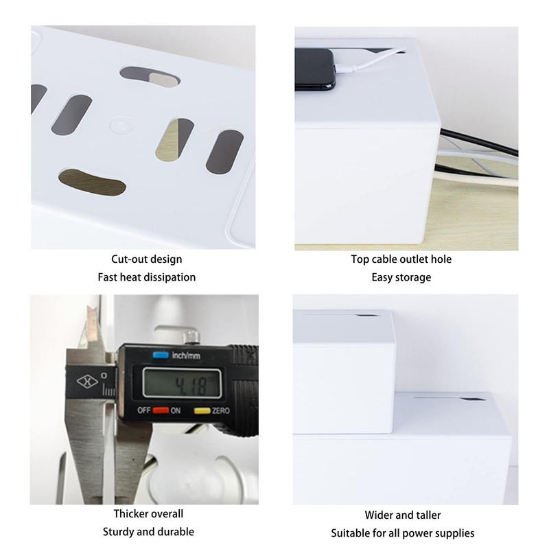Cable Box, Cable Box, Storage Box, Cable Management Box, Cable
