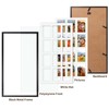 QUTREY 12 Opening Collage Picture Frame 4x6, Black Photo Frame