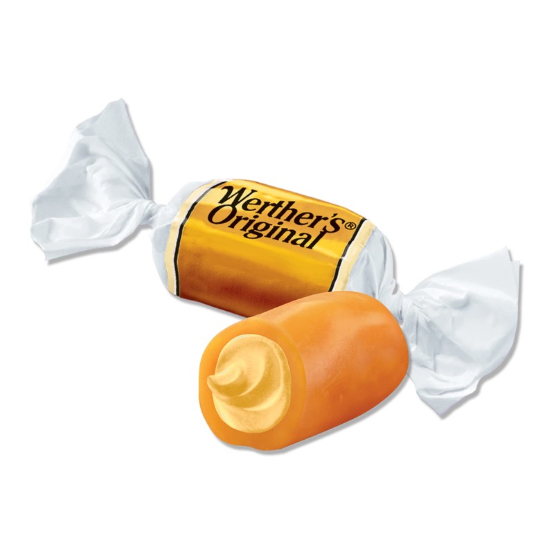 Werther's Original Soft Vanilla Crème Caramel Candy, 4.51 Oz Bags