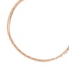 VA VENDOME AOYAMA SV925 GS_B0092LSSI Chain Bracelet, One size, Silver