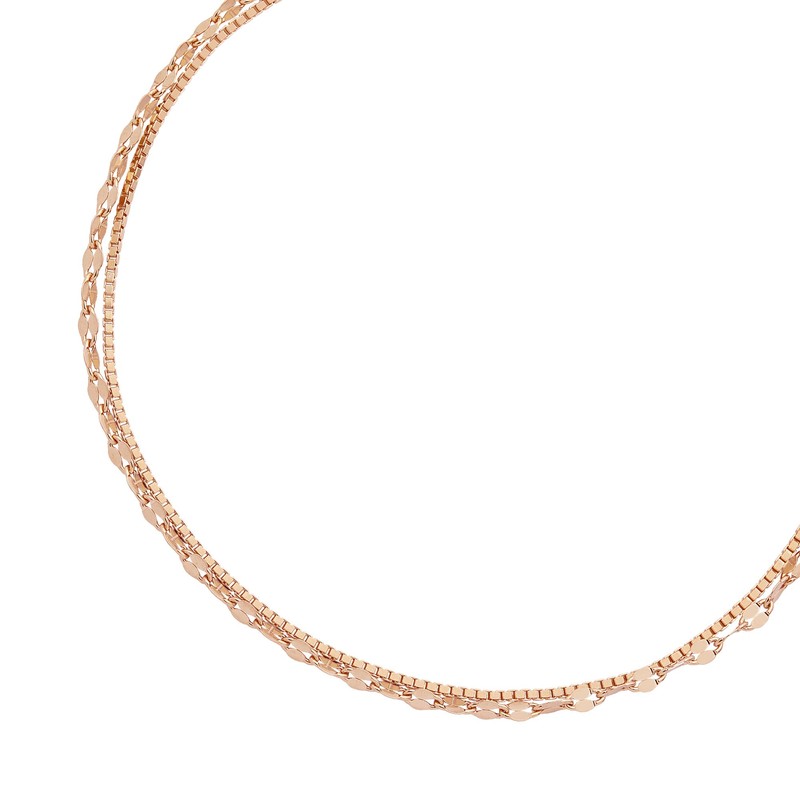 VA VENDOME AOYAMA SV925 GS_B0092LSSI Chain Bracelet, One size, Silver
