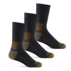 WANDER Merino Wool Socks Men 3 Pairs Cushioned Calf Boot