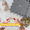 POSHVIBES 9 Extra Thick Blocking Mats for Knitting & Crochet