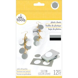 EK Success EK Tools 55-59017 Plastic Punch Material Pack, Acrylic, Multi-Colour, 5.43x8.74x0.22 cm