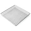 G.E.T. 4-83599 Stainless Steel Metal Rectangular Wire Serving Tray Stainless