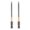 sourcing map 2pcs H2 Hex Head Drill Bit Wrench 2mm