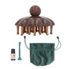 Wood Massage Comb Sandalwood Scraping Scalp Massage Comb Massager Tool