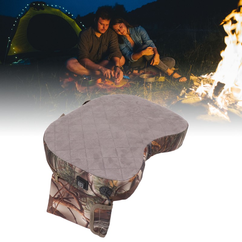 Portable Heating Seat Pad Camouflage 3 Gears Thicken USB Heated