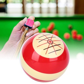 Cue Balls Billiard Portable Billiard Ball with Standard Lines and Dots Training Assistant Billiard Accessories for Beginners Leisure Games Bars