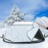 Car Windscreen Cover GENERISE Reversible All Seasons Car Screen Cover