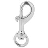 2pcs 80MM Diving 316 Stainless Steel Swivel Eye Snap Hook