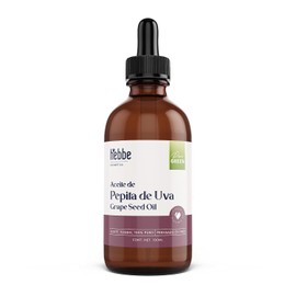 HEBBE | Aceite De Pepita De Uva 100 Ml | Antiedad Nutritivo Y Revitalizante | Rico En Antioxidantes | Ligero Y Ligeramente Astringente | Excelente Para Masajes