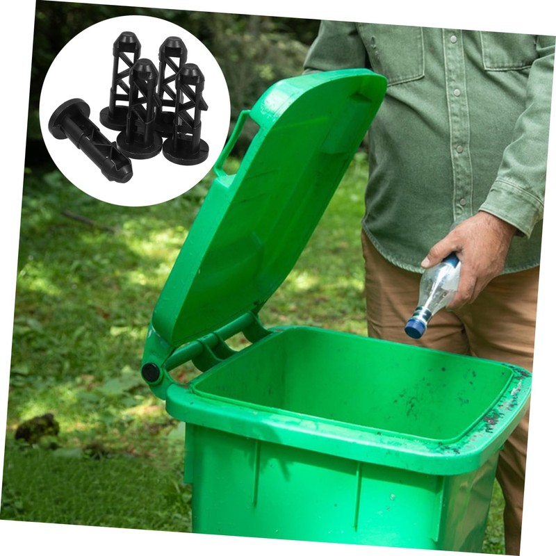 Ciieeo Trash Can Lid Hinged Pins 240L Plastic Connecting Shafts