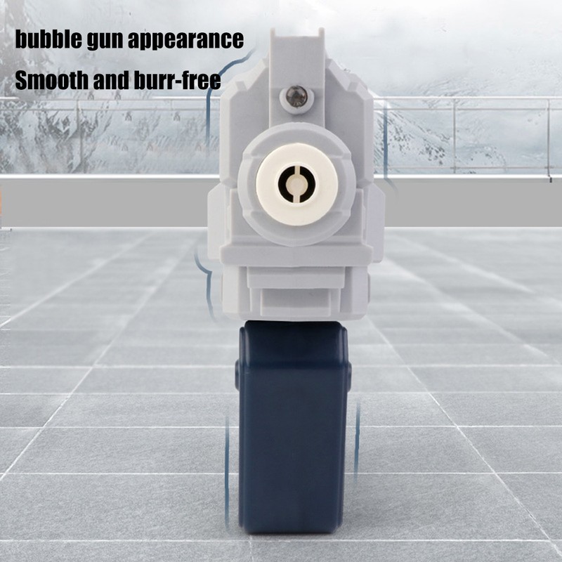 Electric Bubble Machine Gun for Kids Summer Soap Water Bubble