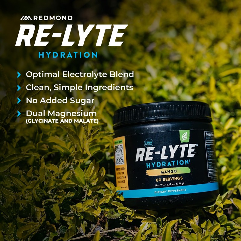 REDMOND Re-Lyte Hydration Electrolyte Powder Mix (Mango)