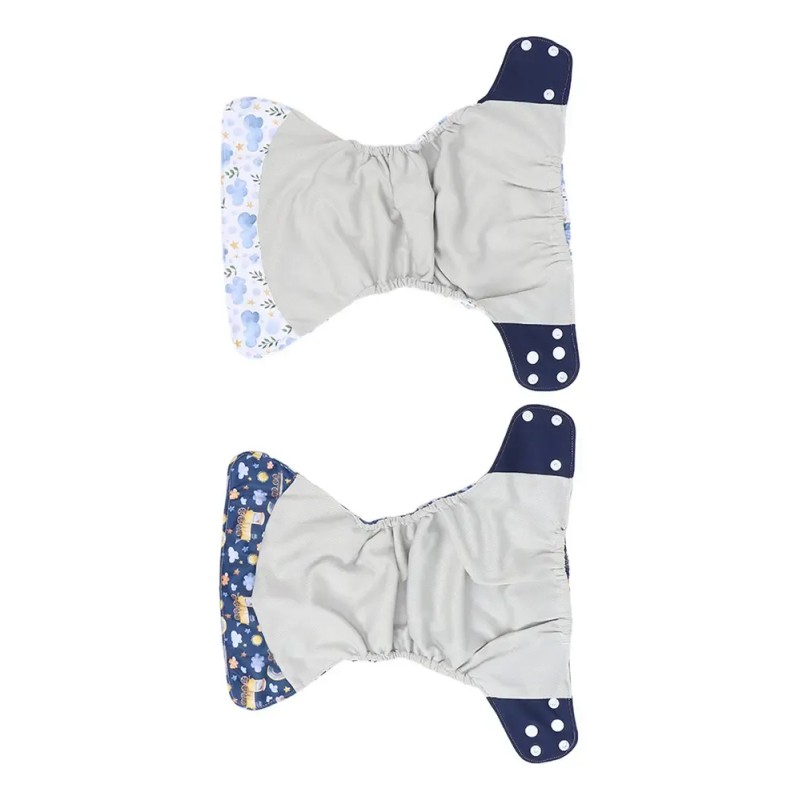 Para Lavables Pañales Para Recién Nacidos, 4 Units, Tela