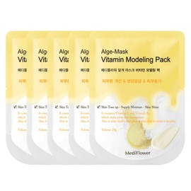 Diatomaceous Earth Disposable Modeling Pack Vitamin 28g 5-Pack / 규조토 일회용 모델링팩 비타민 28g 5개입