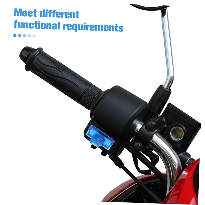 Mikinona 1 Set Motorcycle Handlebar Switches Durable Headlight Turn Signal