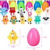 12 pcs Easter Eggs Filled with Finger Puppets for Easter
