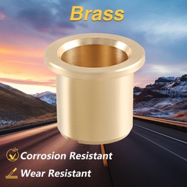 KPALAG Upgraded Brass Transmission Shifter Isolator Dampener Cup Bushing Compatible with Ford GMC Dodge Tremec Borg Warner T5 T45 T56 Manual Transmission Replace#:1352-127-009