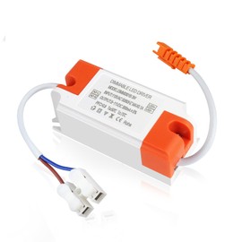 3 Watts 3-11V 300mA Dimmable LED Driver, Recessed Light LED Downlight Power Supply 110VAC to 11V DC Transformer