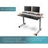 Stand Up Desk Store Crank Adjustable Sit to Stand Up