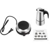 JUOPTGJ Coffee Machine Maker，Stainless Steel Coffee Machine Maker,Five-gear Temperature Adjustment