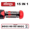 Megapro Marketing USA NC 211R2C36RD Ratcheting Screwdriver,Red