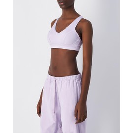 Champion Women's Shock Absorber Pump Padded Sports Bra, Purple (Vs057), 75A