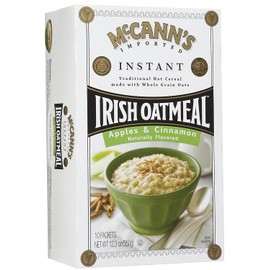 McCann's Instant Irish Oatmeal - Apple Cinnamon - 12.3 oz - 10 ct