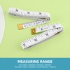HESSION 2 Pack Soft Ruler 60-Inch Double Scales Measuring Tape